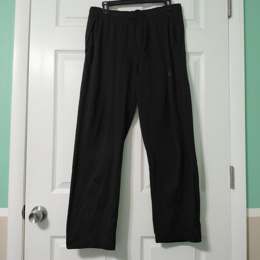 Nike Dri FIT Epic Knit Training Pants Mens XL Black Stretch Athletic Running Gym